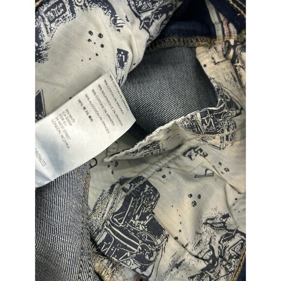 PILCRO Anthropologie Womens 29 Slim Boyfriend Jeans Straight  Mid Rise Medium - Picture 7 of 16